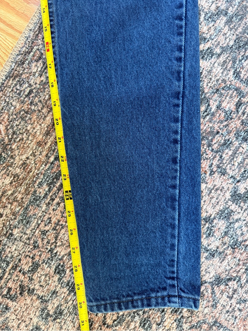 Levi's Women's Straight Leg Dark Blue Jeans